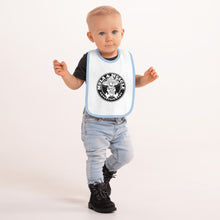 M.M.E Embroidered Border Baby Bib